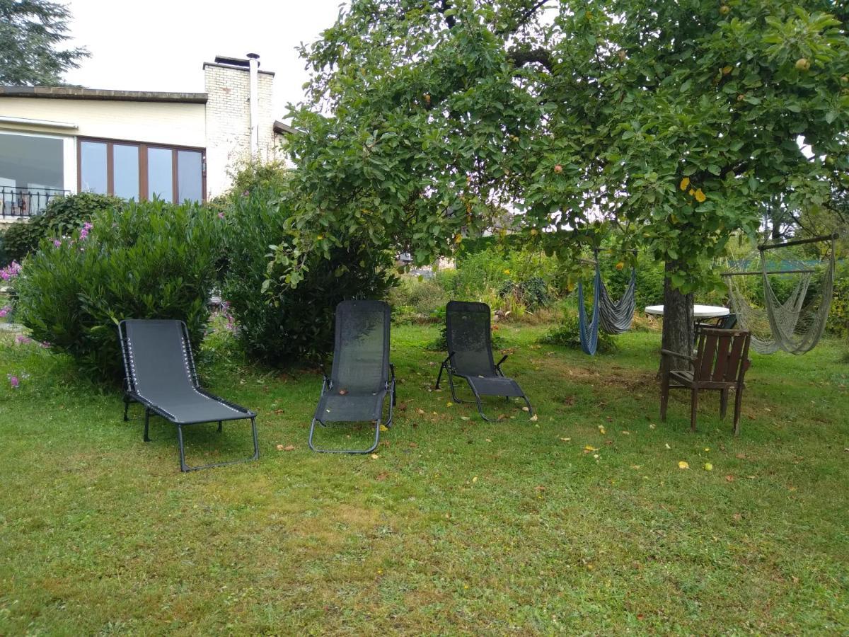 فيلا Dinant La Bergeronnette Avec La Chaleur Du Feu De Bois Et Le Jardin المظهر الخارجي الصورة